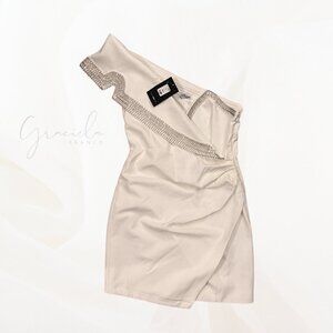 Luxe Mini Blazer Dress - White